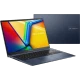 Asus VivoBook 15 M1502YA-BQ579A011 iş ve ofis laptopu, koyu mavi gövde ve açık ekran görünümü