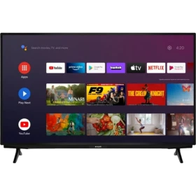 Arçelik A65 B 820 B Ultra HD 4K LED televizyon, siyah çerçeveli akıllı TV ekranı