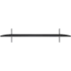 LG 75UP77006LB 75 inç Ultra HD 4K LED televizyon, genel renkli siyah standlı ön görünüm