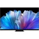 TCL 65C935 Ultra HD 4K LED televizyon, parlak mavi mor çiçek temalı ekran görüntüsü, vitrin ürünü