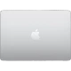 Apple MacBook Air M5 10CPU 10GPU 13.6 inç laptop, gümüş renk üst kapak ve ortada Apple logosu