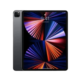 Apple iPad Pro 16 GB 2048 GB 5G 12,9 inç gri tablet ön ve arka görünüm, öğrenci kullanımı için ideal