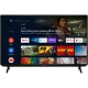 Beko B65 B 820 B Ultra HD 4K TV, siyah çerçeveli ekranında akıllı TV menüsü ve uygulamalar gösteriliyor