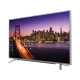 Grundig 43 VLX 7730 SP Ultra HD 4K LED televizyon, şehir manzaralı ekran ve ince siyah çerçeveyle sunuluyor