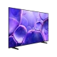 Samsung 70U8000F Ultra HD 4K LED televizyon, mor tonlu soyut ekran görüntüsü ile şık siyah tasarım