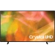Samsung 70AU8000 Ultra HD 4K LED televizyon, Crystal UHD yazılı canlı renkli ekran görünümü