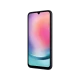 Samsung Galaxy A24 siyah akıllı telefon, önden ekran görünümü ve ince çerçeveli tasarım