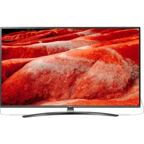 LG 55UM7660PLA Ultra HD 4K LED televizyon, ince çerçeveli siyah-ekran görseli, genel renk