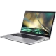 Acer Aspire 3 A315-59-79U8 gri iş ve ofis laptopu, açık ekranda ince tasarımıyla önden çapraz açıyla görünür