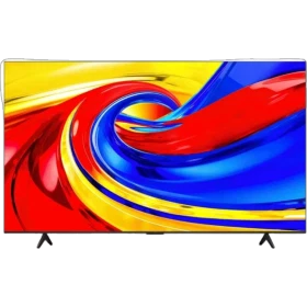TCL 65T6D Ultra HD 4K LED televizyon, genel renkli ekranda canlı renk geçişleri görünen vitrin görünümü