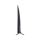 Samsung 65KU7500 Ultra HD 4K LED televizyon, genel renkli şık ince tasarım yan görünüm