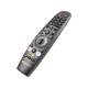 Sunny SN55UAL256 Ultra HD 4K TV için siyah renkli, çok işlevli uzaktan kumanda