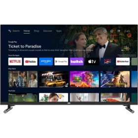 Beko B 643 C Full HD FHD TV, siyah çerçeveli televizyonun Android TV ana ekranı görünümü