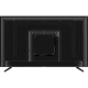 Arçelik A40L 5845 4B Full HD LED televizyonun siyah arka yüzü ve ayakları