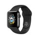 Apple Watch Series 2 38 mm uzay siyahı çelik kasa ve siyah spor kordonlu akıllı saat, Mickey ekranlı