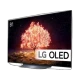 LG OLED77B16LA Ultra HD 4K OLED TV ekranında “LG OLED” logosu ve canlı sahne görünüyor