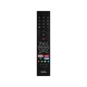 Vestel 43U9500 Ultra HD 4K TV için siyah uzaktan kumanda, kanal ve ses kontrol düğmeleriyle birlikte