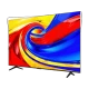 TCL 75P79L Ultra HD 4K LED televizyon; canlı renkli soyut ekran görünümü, genel renk seçenekleriyle