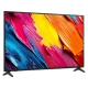 LG 55QNED70A6A Ultra HD 4K TV; ince çerçeveli siyah ekranda renkli modern görseller bulunuyor.