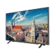 Grundig Munich 32 CLE 6845 AP Full HD LED TV, şehir manzarası gösteren ince siyah ekranlı televizyon