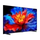 TCL 98P8K Ultra HD 4K LED TV ekranda canlı çiçek deseniyle, genel renkli televizyon görünümü