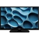Vestel 24H8740 HD Ready LED televizyon, siyah çerçevesi ve mavi soyut ekran görüntüsüyle önden görünüm