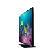 Samsung 32F5070 Full HD FHD televizyon siyah ekranda canlı renkler ve balık temalı görüntü gösterir