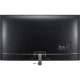 LG 75UM7600PLB 75 inç Ultra HD 4K LED televizyon, siyah ekranda bağlantı detayları görünür.