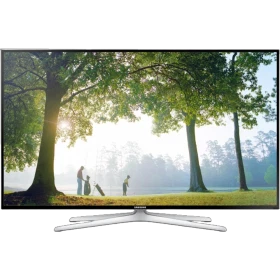Samsung 75H6470 Full HD LED TV, ağaçlar ve gün ışığı manzarası ekranda, genel renk, vitrin görseli