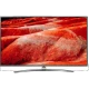 LG 65UM7610PLB Ultra HD 4K LED televizyon, ekranda canlı kırmızı doku görünümü, genel renkli.