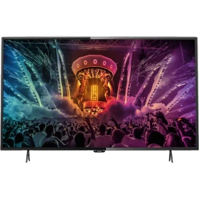 Philips 49PUS6101 Ultra HD 4K LED televizyon, dinamik konser temalı ekrana sahip vitrin görseli