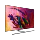Samsung 55Q7FN Ultra HD 4K QLED TV, canlı renkli kaktüs sahnesiyle önden görünüm, genel renkli tasarım