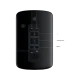 Apple MacPro MQGG2TU A masaüstü bilgisayarın siyah silindirik kasası ve arka bağlantı portları