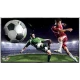LG 55UB850V Ultra HD 4K LED televizyon; futbol sahnesinde top ve oyuncular ekranda görünüyor.