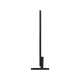 Samsung 75LS03HW Ultra HD 4K QLED televizyon, genel renkli ince tasarım ve ayaklı ekran görünümü