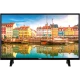 Vestel 39HD5400 HD Ready LED televizyon, siyah çerçeveli ekranında renkli liman manzarası gösteriyor