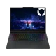 Lenovo Legion 5 15IRX10 83LY00CHTRF52 siyah oyuncu laptop, açık ekranda RGB aydınlatmalı klavye ile önden görünüm