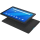 Lenovo Tab E10 TB-X104L ZA4C0028TR siyah tablet, LTE 2 GB RAM ve 16 GB depolama, 3G destekli.