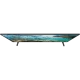 Samsung 50RU7092 Ultra HD 4K LED televizyon, genel siyah tasarım ve HD manzara ekranı ile önden görünüm