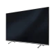 Grundig New York 55 CLX 8670 BP Ultra HD 4K LED televizyon, siyah ekranı ve ayaklı tasarımı