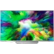 Philips 75PUS7803 Ultra HD 4K LED televizyon ekranda canlı renkli bulut manzarası, genel renk tasarım