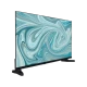 Vestel 32HT9150 HD Ready LED televizyon, siyah çerçeveli ekranı ve ayaklarıyla önden çapraz görünüm