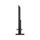 Vestel 55UA9631 Ultra HD 4K LED televizyonun siyah renkli ince yan profili ve standı