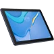 Huawei MatePad T10 16 GB mavi renkli uygun fiyatlı tablet, önde ekranı ve arayüzü görünüyor.