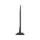 Samsung 85CU8000 Ultra HD 4K LED televizyonun siyah ince ayaklı yan görünümü, genel renk seçeneği.