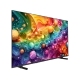 Vestel 55UT9840 Ultra HD 4K LED TV, siyah çerçeveli ekranında renkli baloncuk desenleriyle