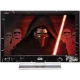 Vestel 22FA7100 Star Wars Full HD LED televizyon, siyah çerçeveli ve gümüş ayaklı kapalı tasarım