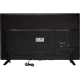 SEG 55SCF7620 Full HD LED televizyonun siyah arka paneli, bağlantı noktaları ve ayakları