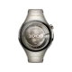 Huawei Watch 5 Titanyum 46mm, metal kordonlu ve yuvarlak ekranlı titanyum akıllı saatiyanası