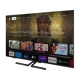 Grundig 55 GQ 950A Ultra HD 4K LED televizyon, siyah çerçeveli ekranda Google TV arayüzüyle.